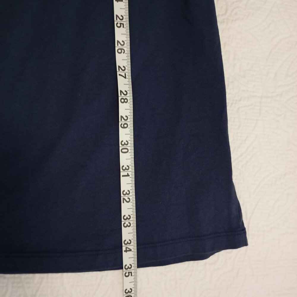 Lilly Pulitzer Navy Dress With Bell Sleeves & Button Accents - Size S - Picture 6 of 7